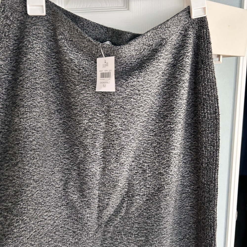 J. Jill Charcoal Pencil Skirt